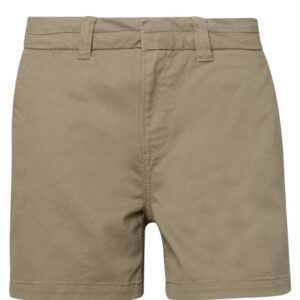 Asquith & Fox Women's Chino Shorts Khaki