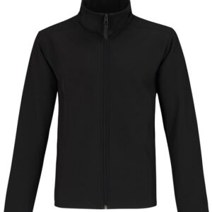 B&C Collection ID.701 Men's Two-layer, Water-repellent Softshell Jacket - Black