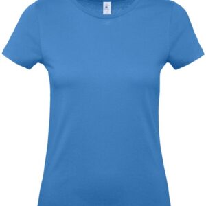 B&C Collection E150 Women's Cotton T-shirt - Azure