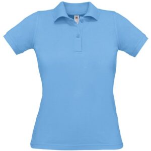 B&C Safran Pure Women's Polo - Sky Blue