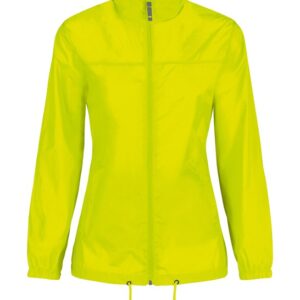 B&C Sirocco Kids Nylon Windbreaker yellow