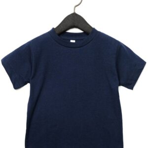 Bella+Canvas Toddler Jersey Short-sleeve Tee (Ages 2 - 5) - Navy