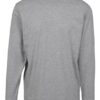 Build Your Brand Long-sleeve T-shirt with Cuff Rib heather grey