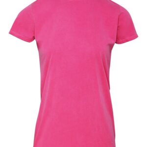 Comfort Colours Women's Fitted Tee - Crunchberry Pink