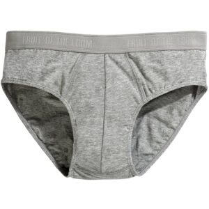 Fruit of the Loom Men's Classic Sport Briefs - (2 Pair Box) grey