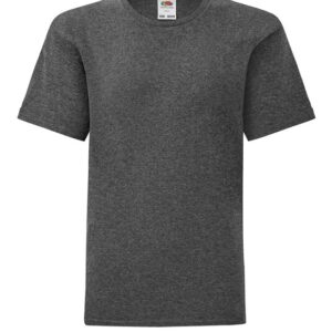 Fruit of the Loom Kids Iconic 150 T - Dark Heather Grey