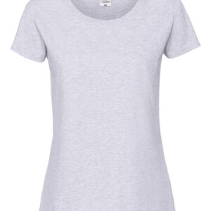 Fruit of the Loom Women's Iconic 195 Ringspun Premium T-Shirt Ash