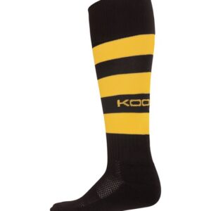 Kooga Essential Sock Black/Gold