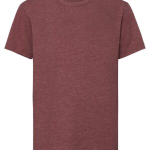 Russell Boys' HD T - Maroon Marl