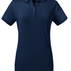 Russell Ladies' Tailored Stretch Polo - French Navy